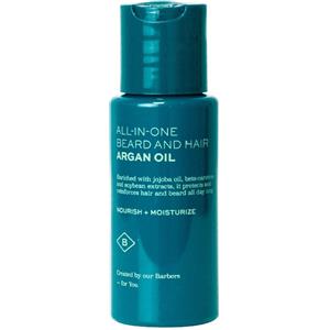 BARBERINO'S Olio di Argan All-In-One 50ml - Nutriente e Idratante per Barba e Capelli