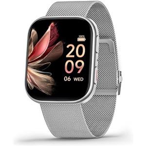 FITVII Health & Fitness Tracker (risponde alle chiamate), Orologio Intelligente con Monitoraggio 24/7 Della Frequenza Cardiaca e Della Pressione Sanguigna, del Sonno e dell'Ossigeno nel Sangue.