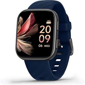 FITVII Health & Fitness Tracker (risponde alle chiamate), Orologio Intelligente con Monitoraggio 24/7 Della Frequenza Cardiaca e Della Pressione Sanguigna, del Sonno e dell'Ossigeno nel Sangue.