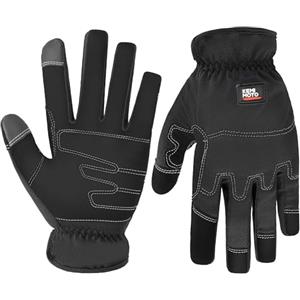 KEMIMOTO Guanti da Ciclismo Dita Intere, Guanti Bici Estivi con Touchscreen per Uomo e Donna, Guanto Sportivi Traspiranti Per Bicicletta, Palestra, Arrampicata e Sport all'Aria