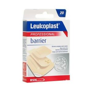 Leukoplast Barrier Cerotti Antibatterici Assortiti - 20 Pezzi, Traspiranti e Impermeabili