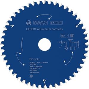 Bosch EXPERT Lama Circolare Cordless per Alluminio 140x20 mm - Durata Eccezionale e Taglio Extra Sottile