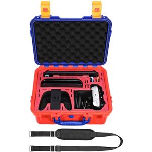 FPVtosky Custodia rigida per Nintendo Switch 2, borsa da viaggio impermeabile per gli accessori di Switch 2, contiene 2 controller Pro, 22 schede di gioco e cavo HDMI (Colorato)