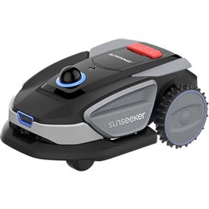 Sunseeker S4 Robot Tagliaerba Senza Filo Perimetrale, 1000 m², LiDAR 360°, Vision AI, Mappatura Automatica, Gestione Multi-Zona, Evitamento degli Ostacoli, Pendenze 42%, Controllo tramite App