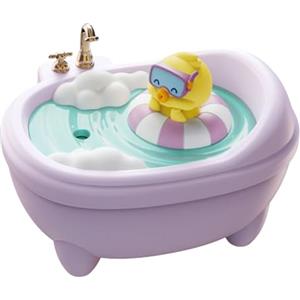 Sharplace Carino Mini umidificatore Portatile Personale a Forma di Vasca da Bagno, diffusore di Oli Essenziali USB per scrivania, Famiglia, Camera da Letto, Viola