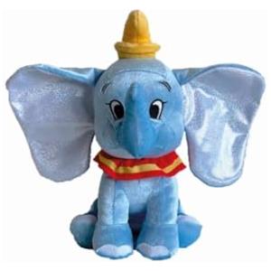 Simba Dumbo Plush 100° Anniversario Disney - Morbido, 25 cm, Adatto da 0 Mesi, Orecchie Scintillanti