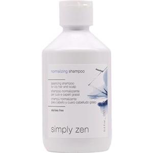 Simply Zen Concept Shampoo Normalizzante 250 ml - Shampoo Delicato per Capelli e Cute Grassa, Senza SLS e SLES