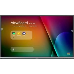 Viewsonic ViewBoard IFP7550-5F 75'' Touch 4K Ultra HD, 40 tocchi, 8GB RAM, 64GB Storage, USB-C, HDMI, Android 11