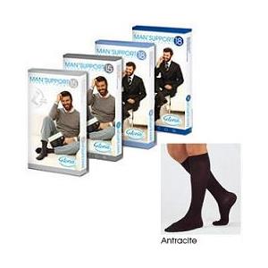 GLORIA MED SPA Gambaletto Man Support 15 Antracite 4 - Dispositivo medico, confortevole e traspirante