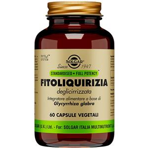 Solgar Fitoliquirizia Deglicirizzata - Integratore Digestivo in 60 Capsule Vegetali con Estratto Standardizzato di Radice di Liquirizia
