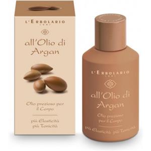 L'Erbolario Olio di Argan Prezioso per il Corpo 125 ml - Nutriente e Idratante con Vitamina E