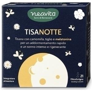 HP ITALIA Srl Neavita Filtroscrigno Tisanotte 21 Filtri - Tisana per un Sonno Ristoratore