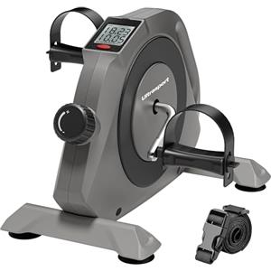 Ultrasport Mini Bici 100, trainer per braccia e gambe, cyclette, Mini Bici, trainer del movimento, ideale per anziani, silenziosa e senza manutenzione, Massimo peso utente Fino a 100 kg
