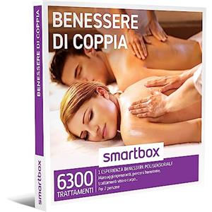 Smartbox - Cofanetto Regalo Benessere di Coppia - Idea Regalo di Coppia - Un'Esperienza Benessere per 2 Persone