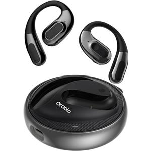 oraolo Cuffie Open Ear con ENC Chiaro Parlato, 32H Autonomia Cuffie Wireless Bluetooth 5.4, Driver Dinamico 14.2mm, IPX5 Impermeabili, Auricolari Sportive per Corsa e Palestra