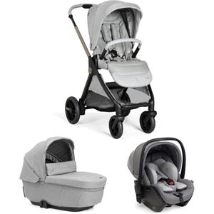 Chicco Trio Chicco Bellagio Con Culla Comfort e First Seat Recline + Lullaglide IN OMAGGIO Lunar rock