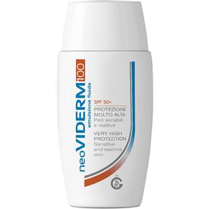 Neoviderm Emulsione Fluida SPF 50 - Protezione Solare per Pelli Sensibili e Reattive, 50ml