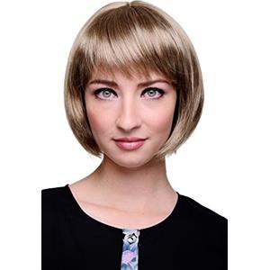 WIG ME UP - Bellissimo Bob Parrucca Frangetta dritta Mix di biondo Biondo chiaro e Biondo scuro 703-14