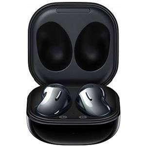 Samsung Galaxy Buds Live Auricolari True Wireless Open-type senza tappi In-Ear, Tre Microfoni, Controlli Touch, Ricarica Wireless, Cancellazione attiva del rumore, Nero [Versione Italiana]