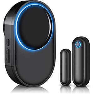 SATISURE Sensore Porte Campanello 900ft - 58 Suonerie, Allarme Casa Senza Fili, Antifurto Casa, Impianto di Allarme Con Sirena da 110 db, con espandibile, appartamento, garage, ufficio