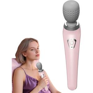 Buhygn Massager Elettrico Portatile, Dispositivo Di Rilassamento Muscolare, Massaggiatore Del Corpo Elettrico, Con Design Ergonomico, Ricaricabile E Portatile, 26x5,2x8 Cm, Per Collo, Schiena, Piede, Uso Del