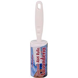 La Briantina Spazzola Rullo Adesiva Levapelucchi Lavanderia, per Tutti i Tessuti, 10 Metri