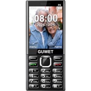 Guwet Telefono Cellulare per Anziani con Tasti Grandi,GSM Senior Telefoni per Persone Anziane,telefonini Dual SIM con Tasti Grandi e Facile da Usare,Display 2.9,SOS Notruftaste,Chiamata Rapida,Volume Alto