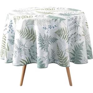 douceur d'intérieur, Tovaglia rotonda (Diametro 180 cm) Melisandre, Poliestere Stampato