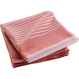 douceur d'intérieur, Copriletto (220 x 240 cm) Adele Rose, Cotone e Poliestere Tessuto