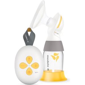 Medela Solo Tiralatte Elettrico Singolo, Silenzioso, Ricaricabile con USB, con Coppa PersonalFit Flex e Tecnologia Medela 2-Phase Expression