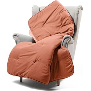 CALEFFI Scaldotto - Plaid Divano e Letto 130x170 cm Morbida Microfibra Calda Avvolgente, Copridivano e Copriletto Trapuntato Artigianale e Lavabile, Coperta Copri Divano e Copri Letto Ottimo Comfort