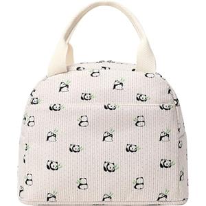 ZXTGBQ Borsa Termica Porta Pranzo 10 Litri, Riutilizzabile Borsa Frigo Piccola Portatile Impermeabile, Pranzo Tote Bag, Lunch Bag Borsetta Termica Piccola Per Scuola Ufficio Lavoro Viaggio Picnic