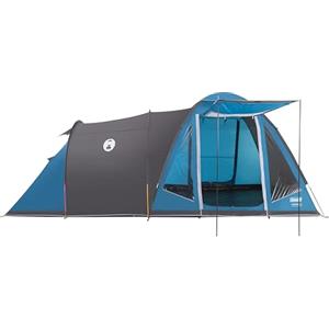 Coleman Tenda Ibrida a Cupola-Tunnel per 5 Persone | Tenda Familiare con Zona Giorno e Notte Separate | Facile da Montare | Impermeabile 3000mm | Telo di Fondo Cucito