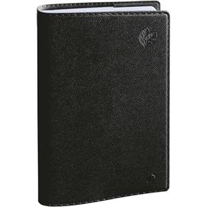 Quo Vadis 1281891Q Diario Scolastico EUROTEXTAGENDA Multilingua Anno 2025-2026 Colore Nero Formato 12x17cm Giornaliera 12 Mesi Agosto-Luglio Carta riciclata Copertina amovibile in Sintetico Equology