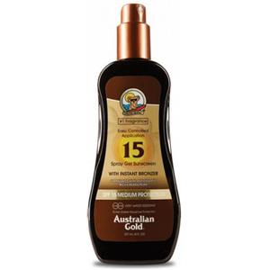 Australian gold Spray gels con effetto bronze spf 15