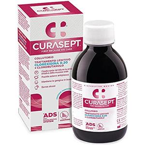 Curasept ADS Clorexidina 0,20% Clorobutanolo Collutorio Lenitivo 200 ml