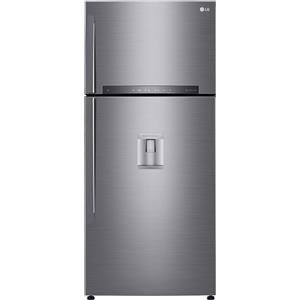 LG GTF744PZPED Frigorifero doppia porta, Classe E, 509L, Wi-Fi, Dispenser acqua, Inox GARANZIA ITALIA