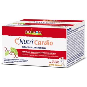 Boiron Nutri'Cardio - Integratore per il Benessere Cardiovascolare con Steroli Vegetali, 30 Stick Orosolubili Gusto Agrumi