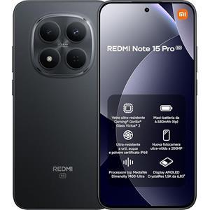 Xiaomi Redmi Note 15 Pro 5G Dual Sim 8GB / 256GB - Black - EU