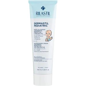 Rilastil Dermastil Pediatric Pasta all'Acqua 100 ml - Crema Protettiva per Pelli Sensibili con Ossido Zinco