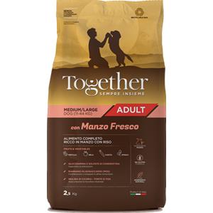 Together Crocchette Grain Free Manzo e Patate per Cani Adulti di Taglia Media/Grande - 2,5 Kg