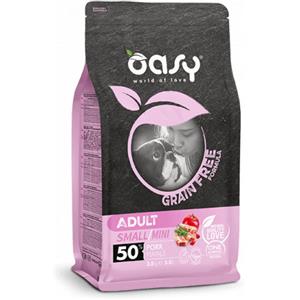Oasy per Cani Adult Mini Grain Free con Maiale da 800 gr