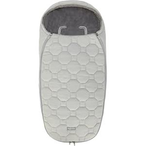Inglesina Sacco Invernale Passeggino Inglesina, Imbottito, Caldo e Confortevole, Protezione Freddo e Sicurezza, Compatibile con passeggini Inglesina, Iceberg Grey