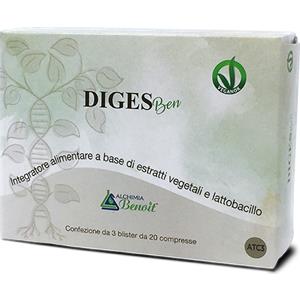 Diges ben 60 compresse - ALCHIMIA BENOIT - 975592977