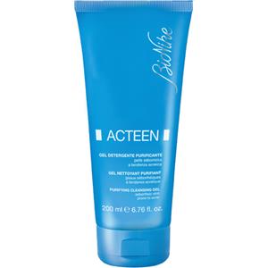 Bionike Aknet Gel Detergente Purificante 200ml - Gel schiumogeno per pelle acneica e seborroica con effetto scrub