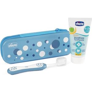 Chicco set dentale 6 mesi+ azzurro