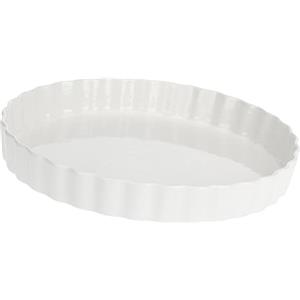 La Porcellana Bianca - Arezzo Tart pirofila cm 32 GB, Bianco