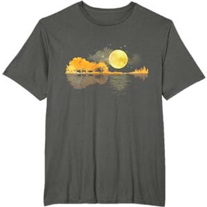 Chitarra Natura Luna Chitarra Acustica Natura Luna Acoustic Guitar Chitarrista Maglietta