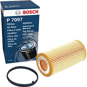 Bosch Filtro Olio per Auto P7097 - Protegge l'olio motore da fuliggine e da particelle metalliche - Offre una lubrificazione efficace del motore