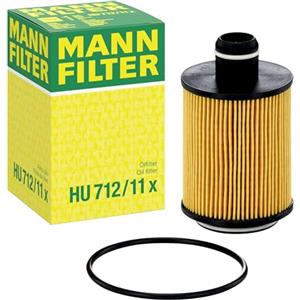 Mann Filter MANN-FILTER HU 712/11 x Filtro dell'olio - per Autovetture + veicoli commeriali